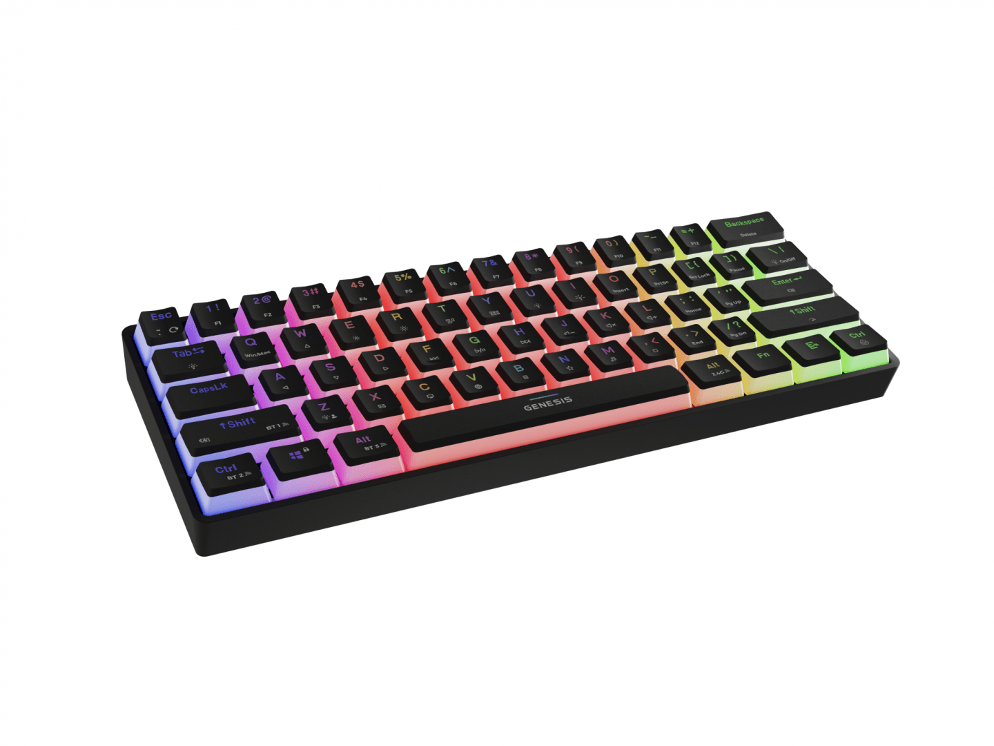 Tastatura gaming mecanica wireless Genesis Thor 660 G2 60% ,