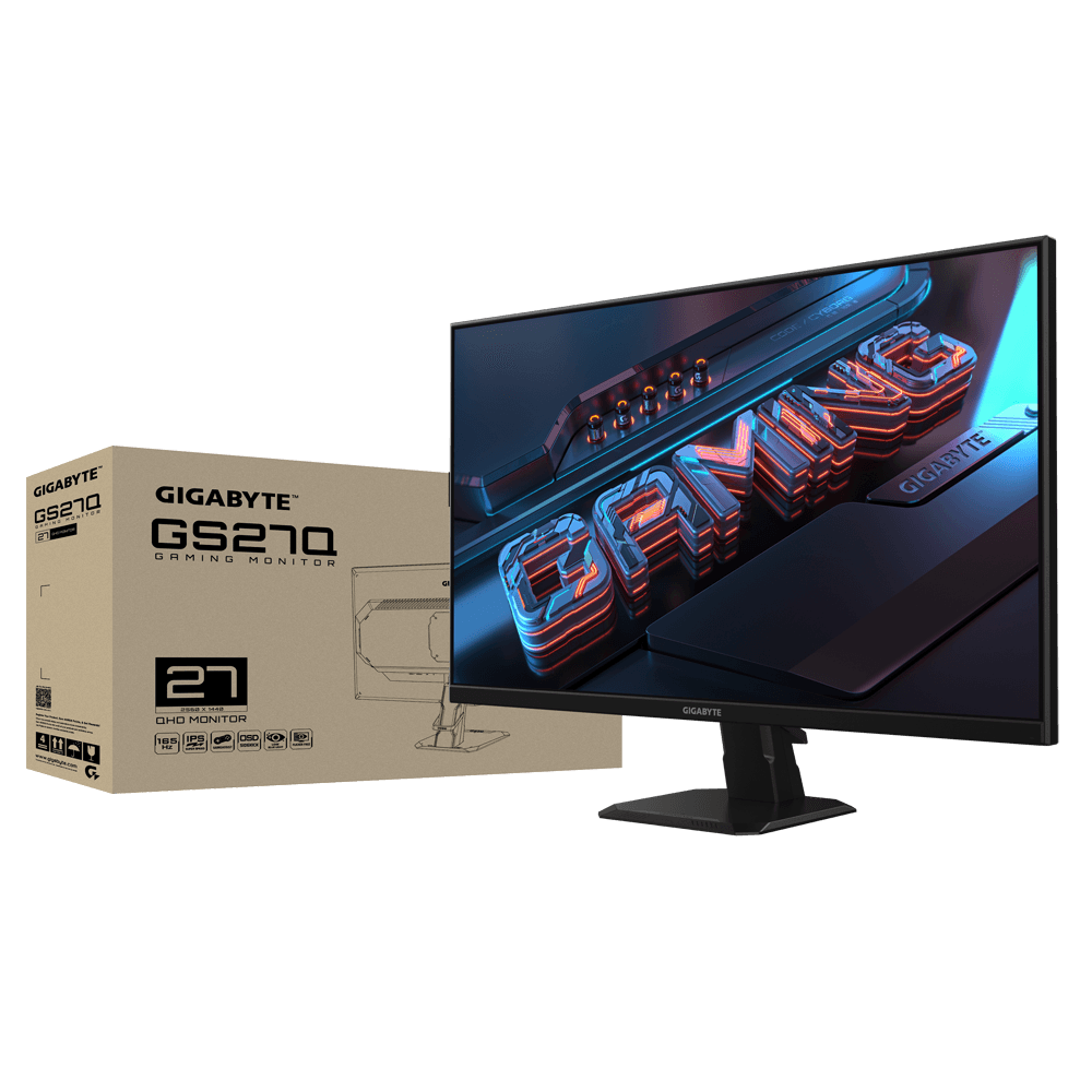 Gigabyte Monitor Gaming 27" SS IPS GS27Q, Non-glare, Rezolutie: 2560 - 5