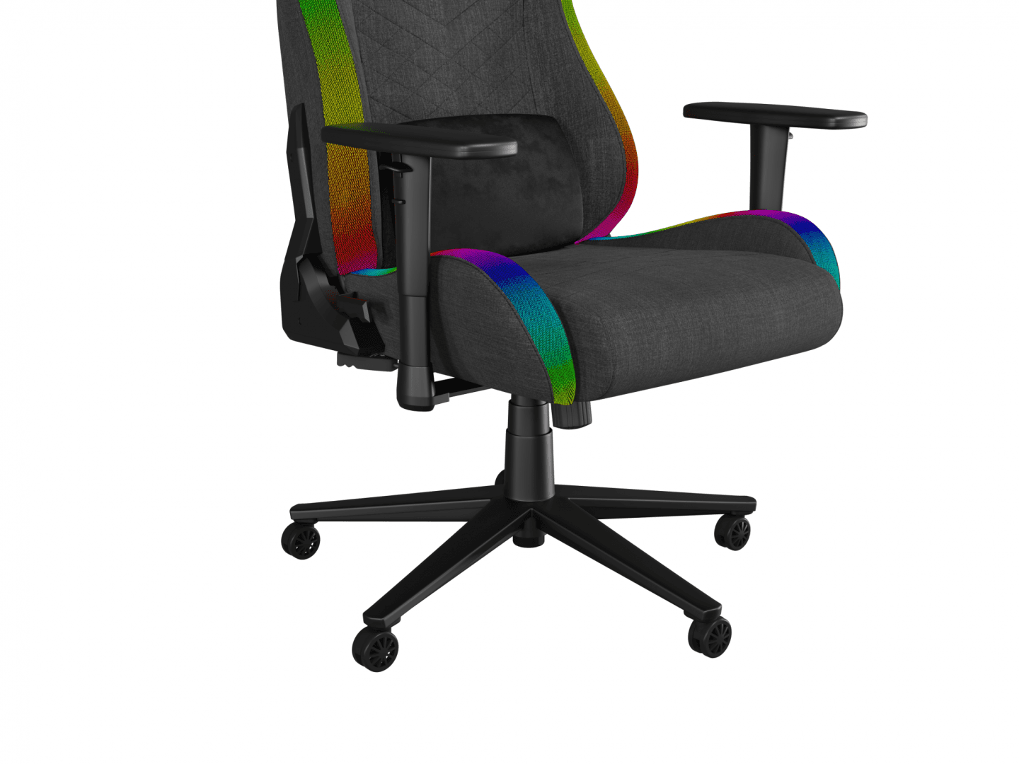 Scaun gaming Genesis TRIT 660, material textil, iluminare RGB, suporta - 5
