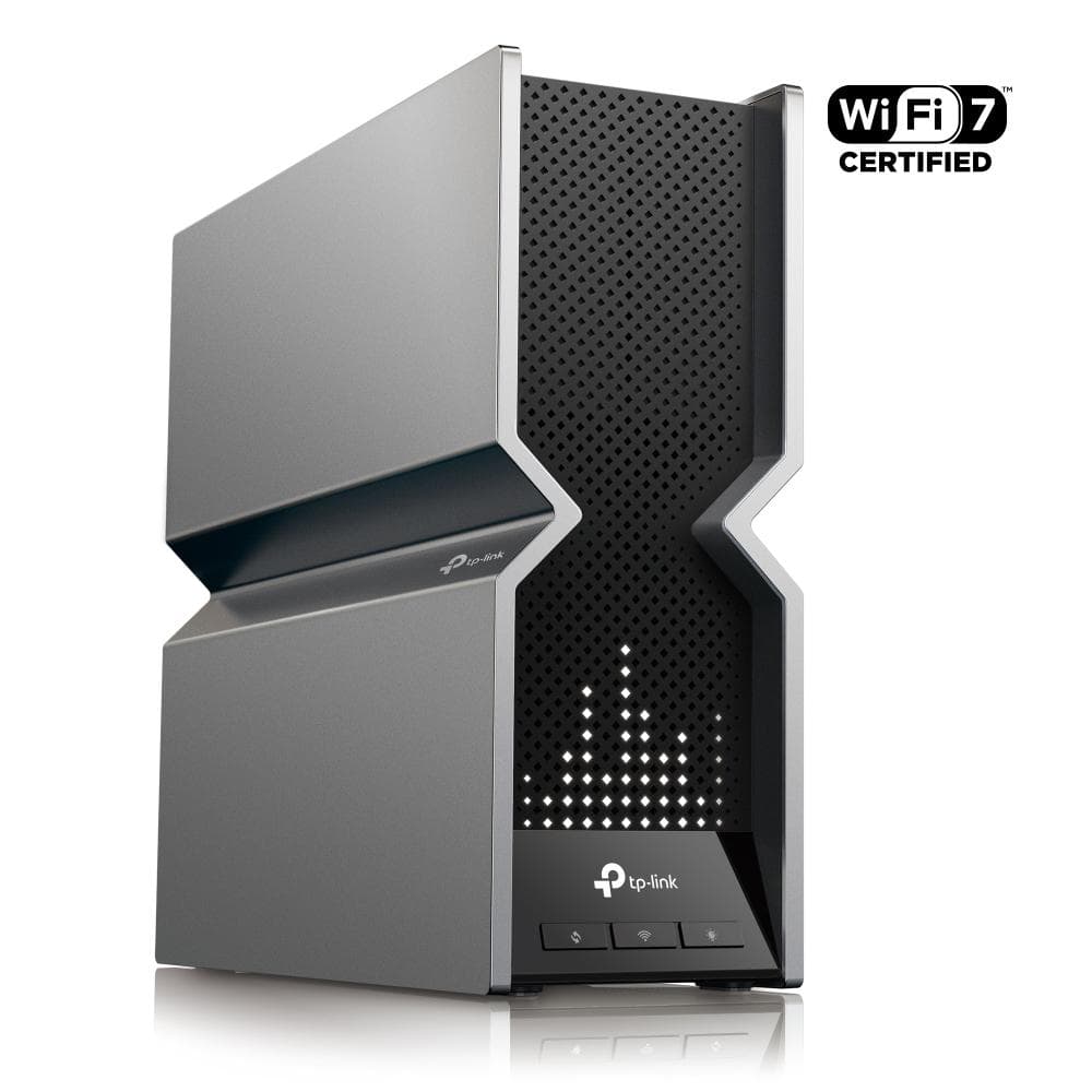 TP-LINK Router wireless TRi-Band Archer BE800, Otel inoxidabil, BE19000, Viteze - 3