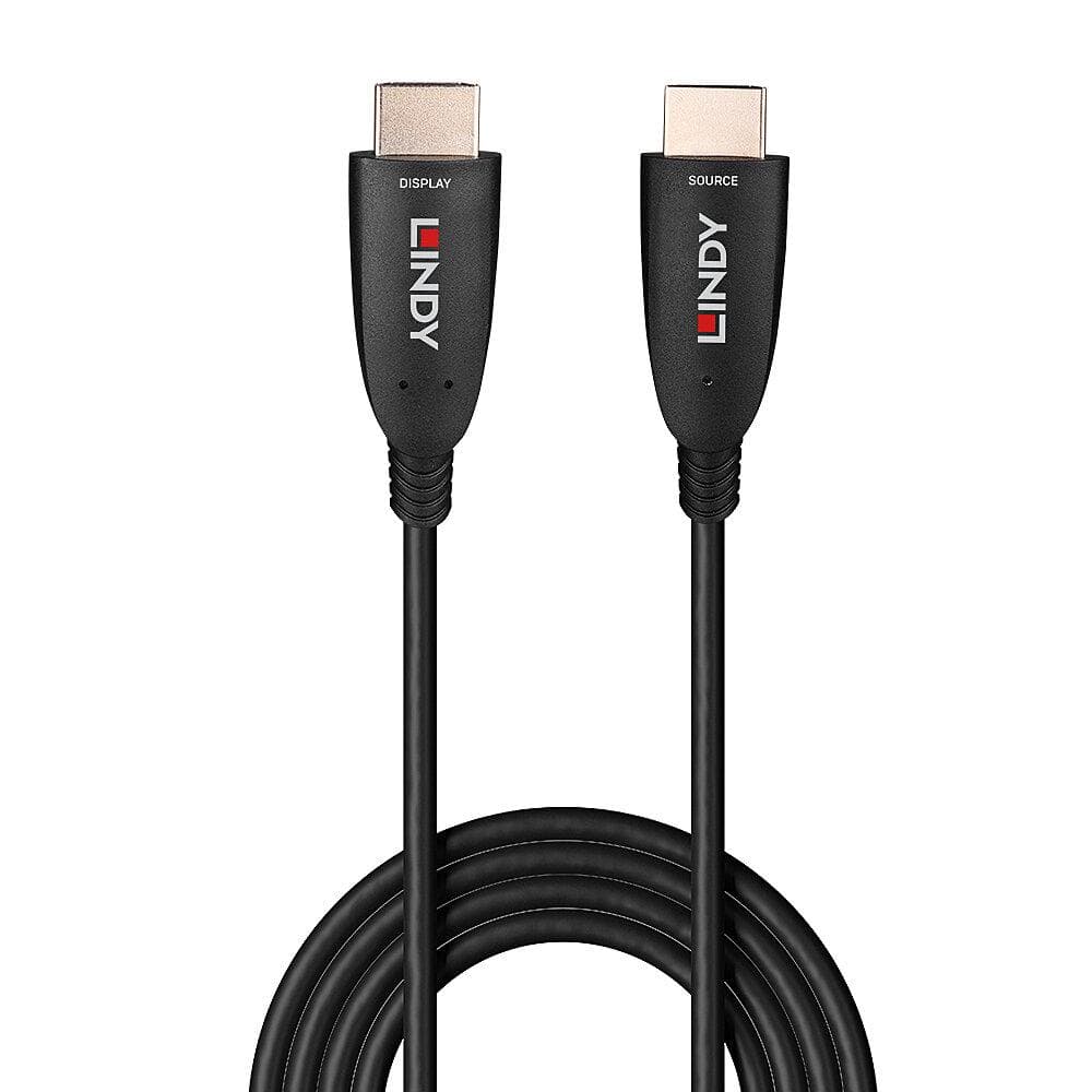 Cablu Lindy 10m Hybrid HDMI 8k60, latime de banda suportata - 4