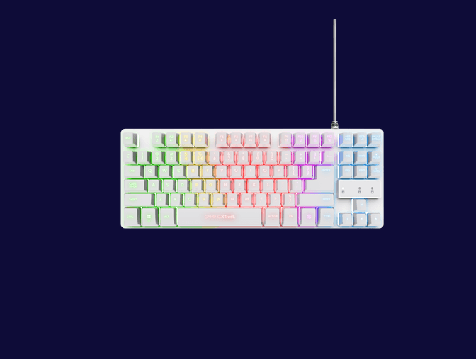 Kit Wireless tastatura si mouse Trust GXT 798W, Alb - 2