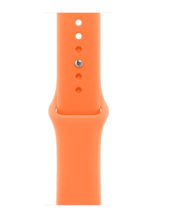 Apple Watch 46mm Sport Band: Clementine Sport Band - S/M