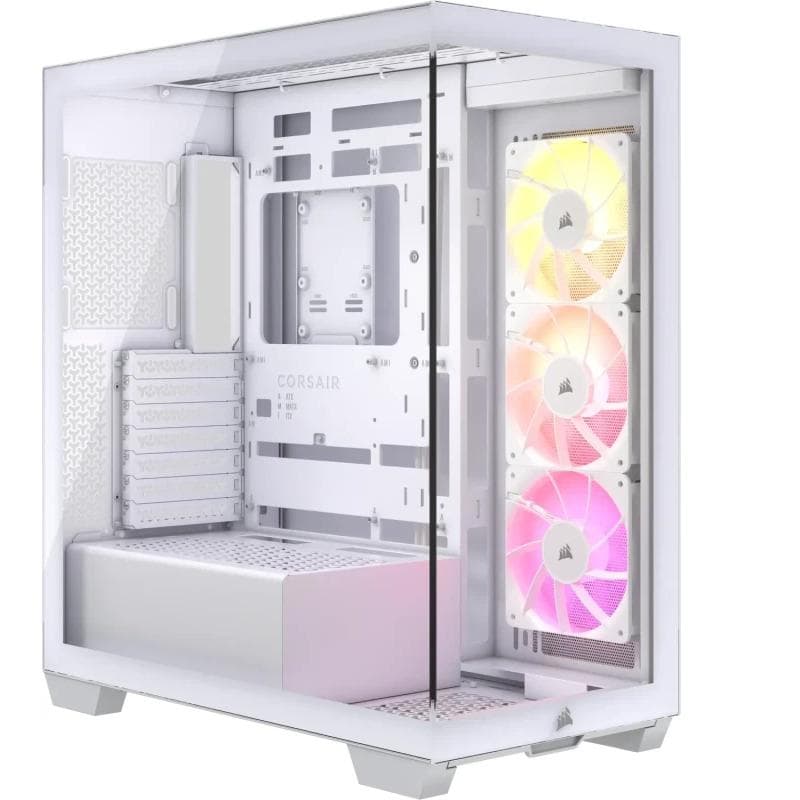 Carcasa CORSAIR 3500X ARGB, Mid Tower, White