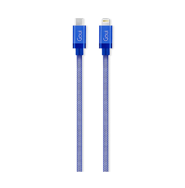 Cablu Date si Incarcare USB Type-C la Lightning Metallic, 1