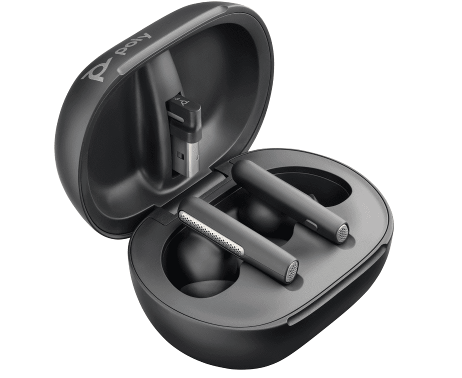 Casti In-ear HP Voyager Free 60+ UC M, Fara Fir, - 3