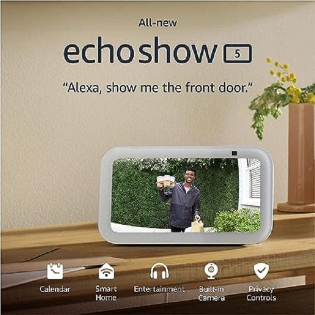 Amazon Echo Show 5 (3rd Gen, 2023 release) - Glacier - 2