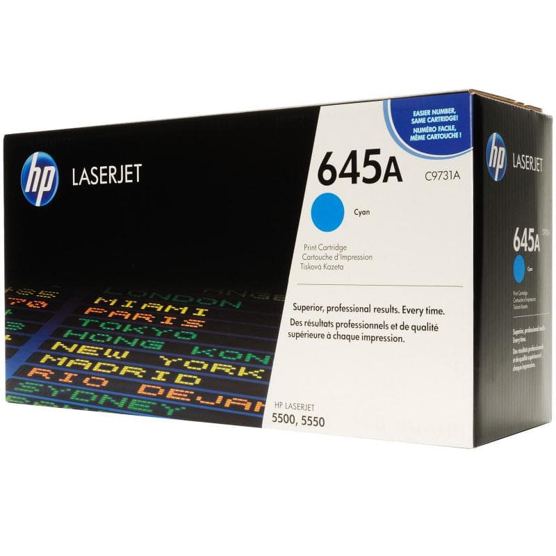 Toner HP C9731A, cyan, 12 k, Laserjet 5500.