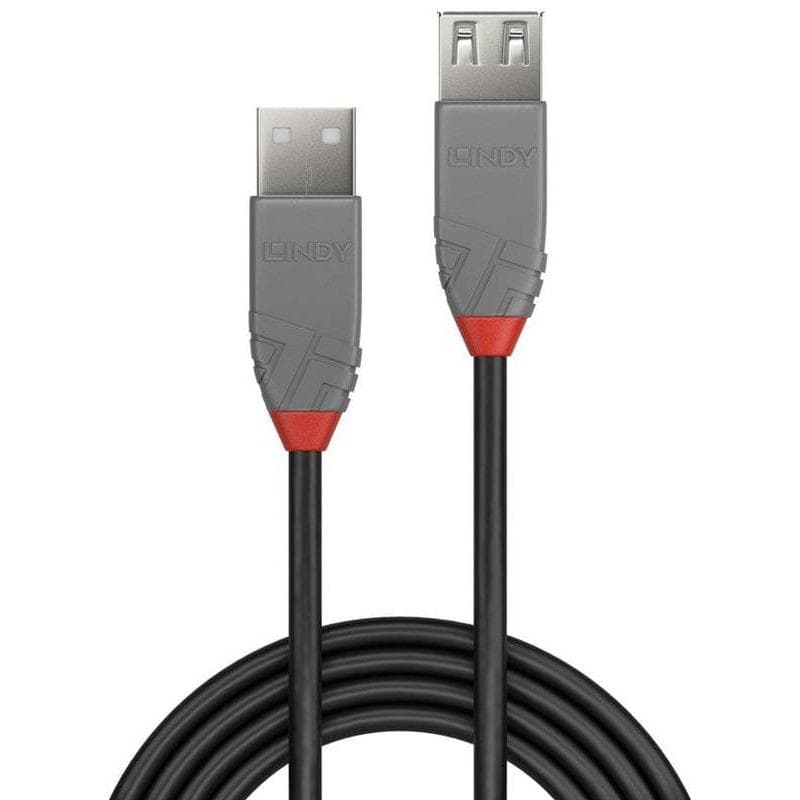 Cablu transfer date Lindy LY-36701, USB 2.0 Male tip A - 2