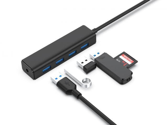 CONCEPTRONIC CTC4USB3 4-Port USB 3.2 Gen 1 Hub with Power - 4