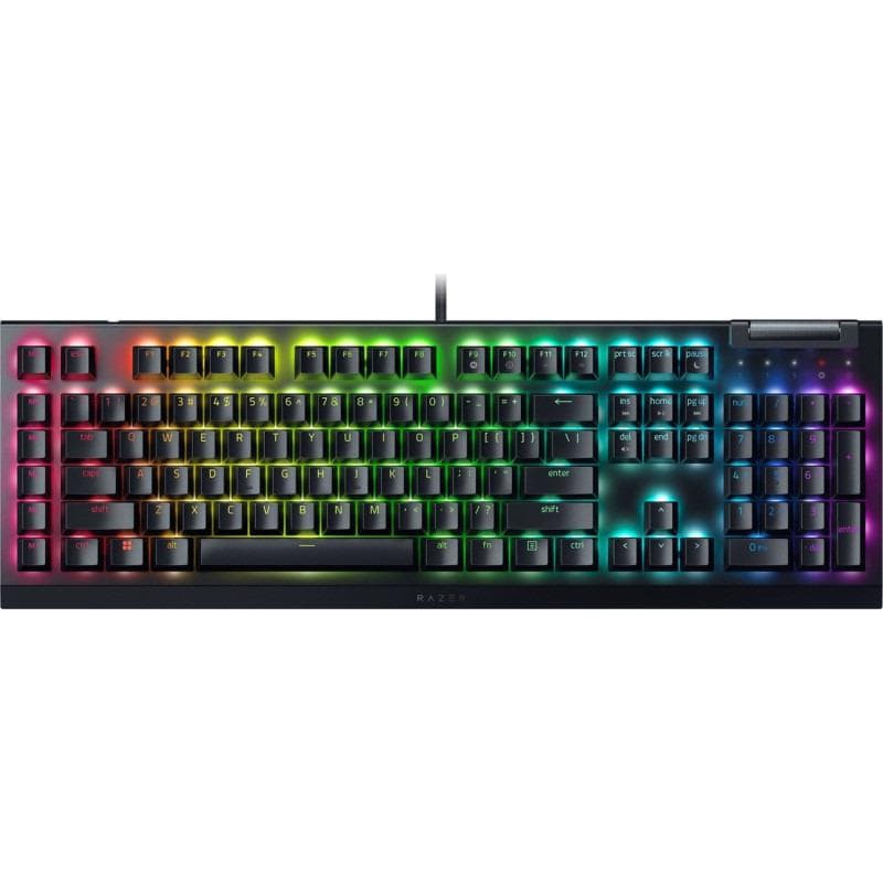 Tastatura mecanica gaming BlackWidow V4 X (Yellow Switch), layout US,
