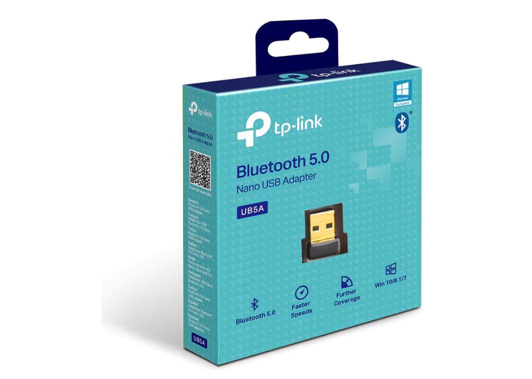 TP-LINK Adaptor Bluetooth USB Nano 5.0, Bluetooth 5.0, USB 2.0, - 4