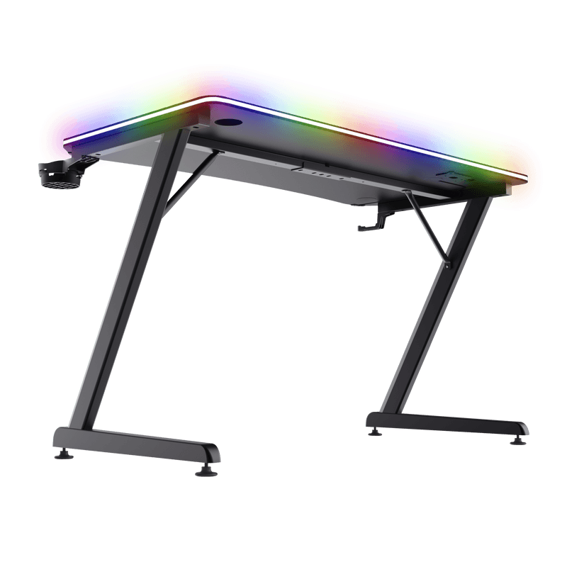Masa gaming Trust GXT 710 Luminus Pro, iluminare RGB, greutate - 3