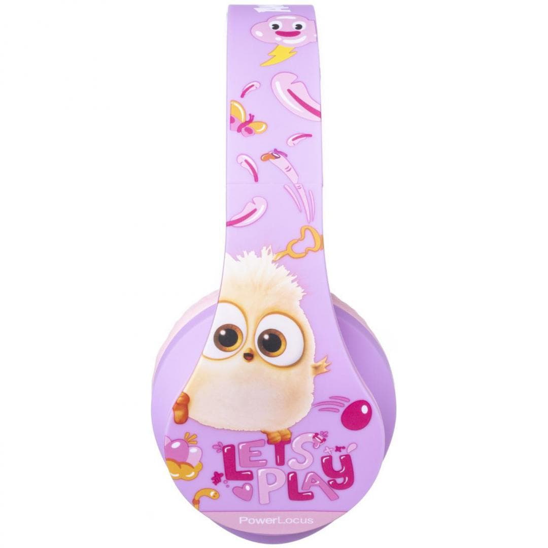 Casti Head-band POWERLOCUS P2 Angry Birds Pink, Wireless, Roz - 4