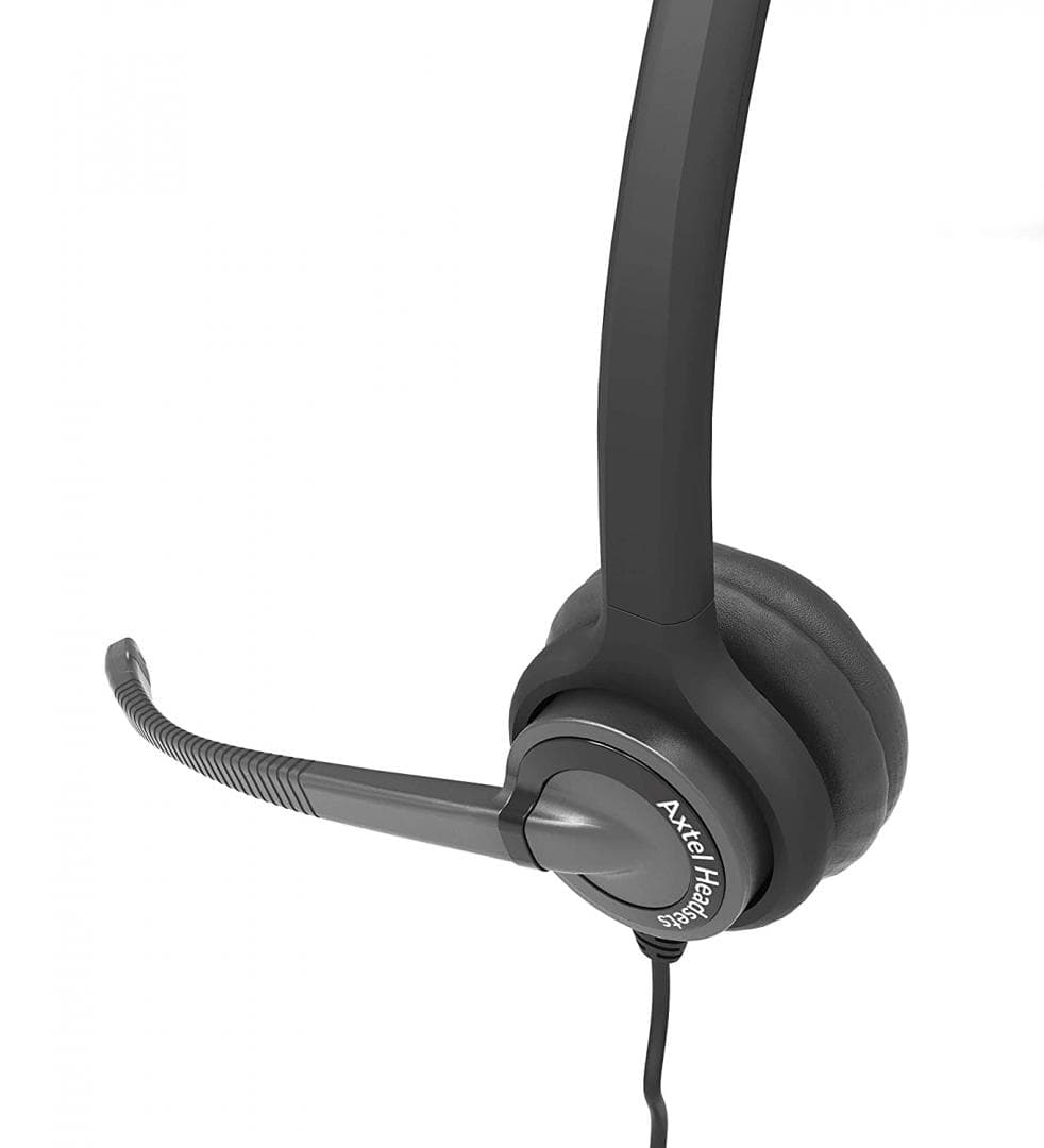 Casti Mono-casca Axtel Elite HDvoice mono NC, Cu fir, noise-canceling, - 2