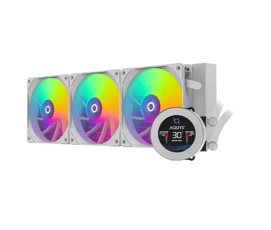 Cooler Procesor AQYRIS HYDRA 360 AIO ALB, marime radiator 360mm, - 2