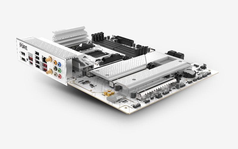 Placa de baza Sapphire PURE B850M WIFI7, Socket AM5, DDR5, - 2