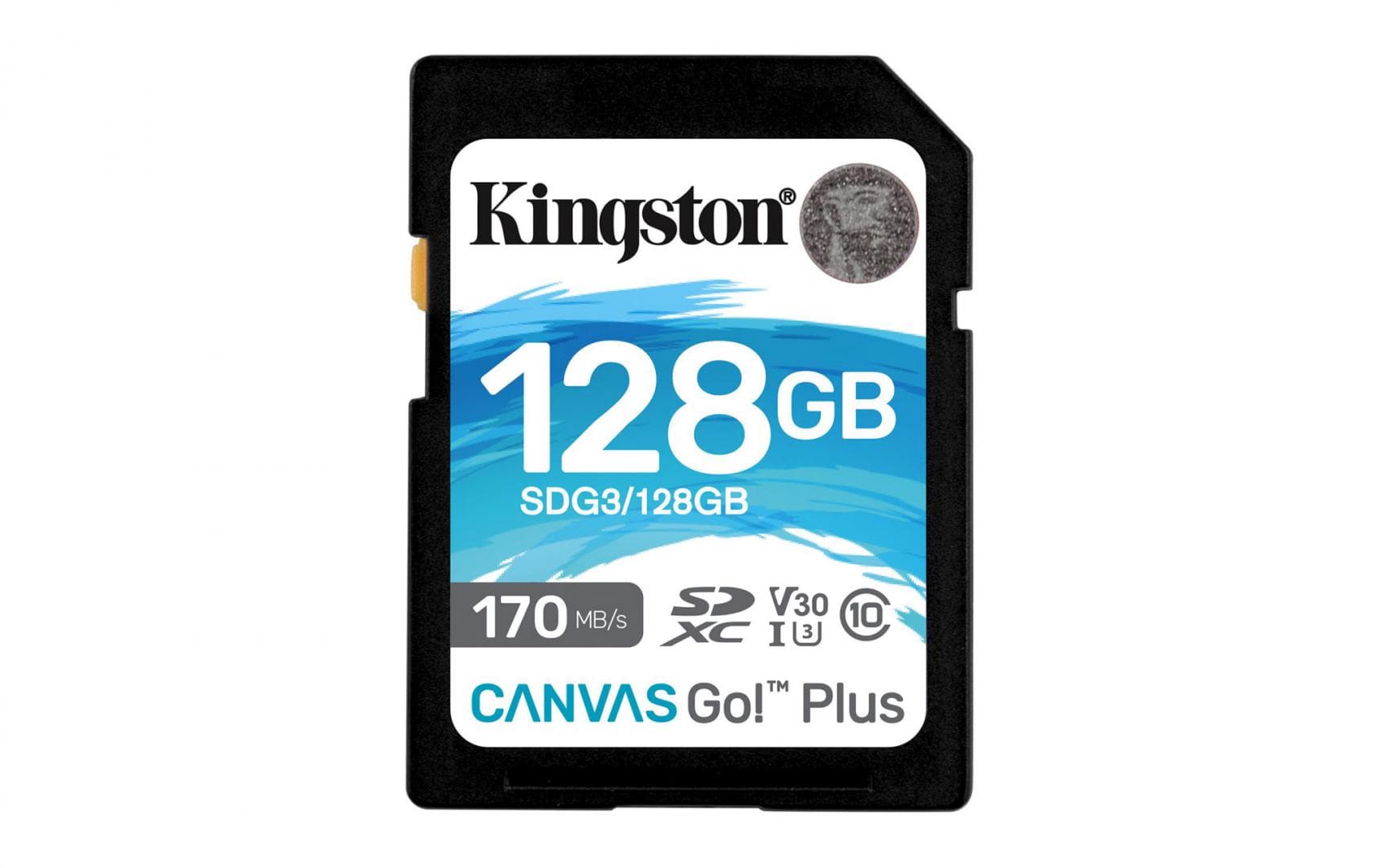 Card de Memorie SDXC Kingston Canvas GO Plus, 128GB, Class