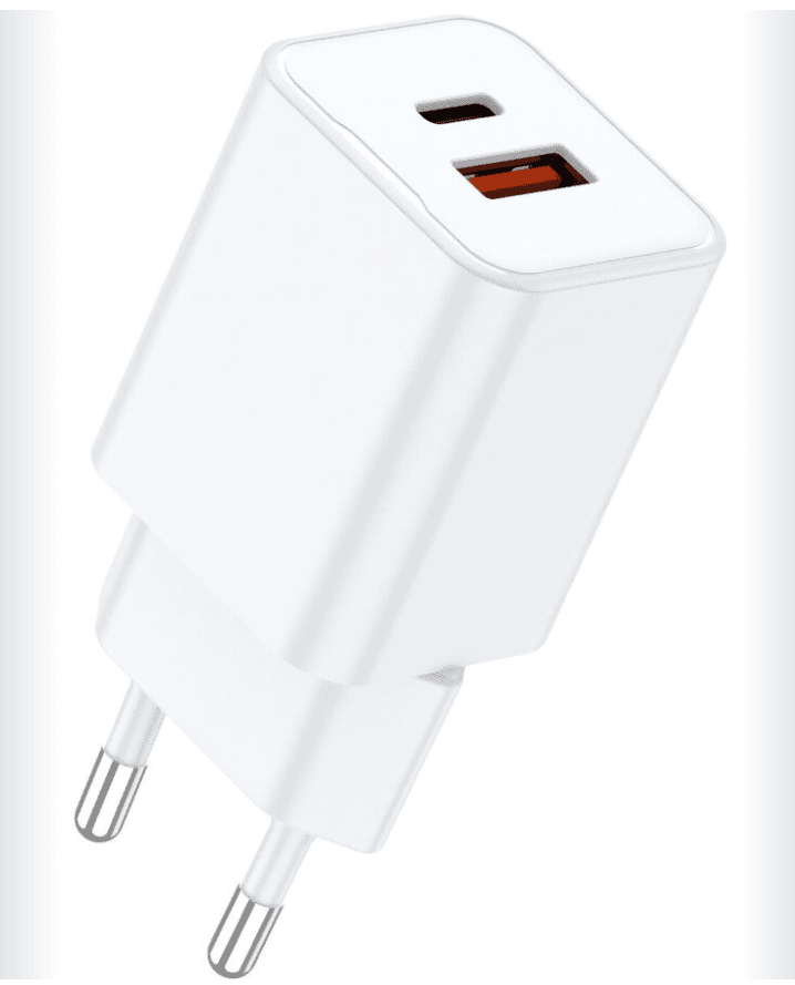 Incarcator Retea Lemontti GaN Dual Port 1x Type-C si 1x