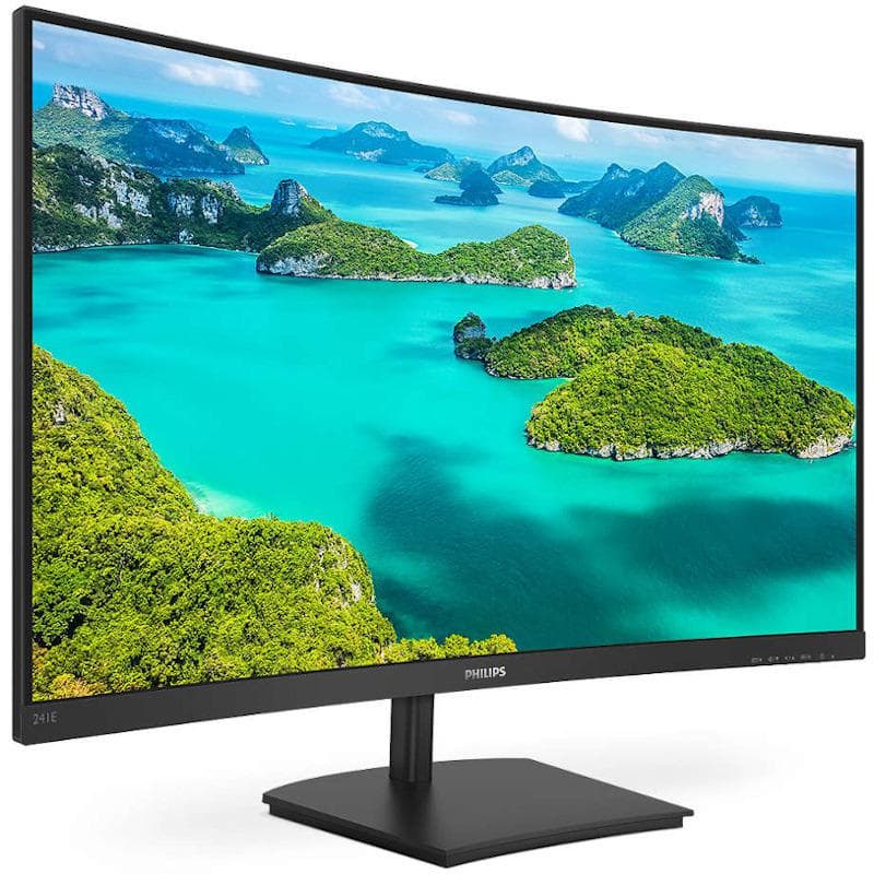 Monitor Philips 23.6" 241E1SC/00 - 2