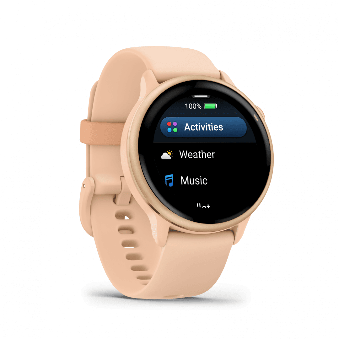 Ceas Garmin vívoactive 6 display AMOLED, dimensiune afisaj 30.4 mm,