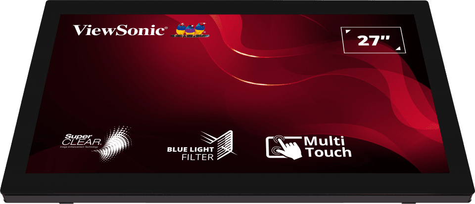 Monitor ViewSonic 27" TD2760, Touch: 10pts, Diagonal (inch): 27, Diagonal - 5