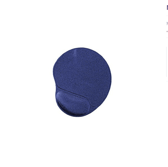 Mousepad Gembird, cauciuc si gel, 240 x 220 x 4mm,