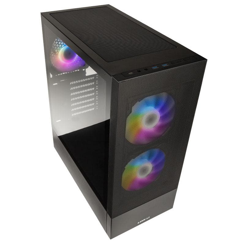 Carcasa Lian Li Lancool 205, RGB, Mid Tower, Black - 2