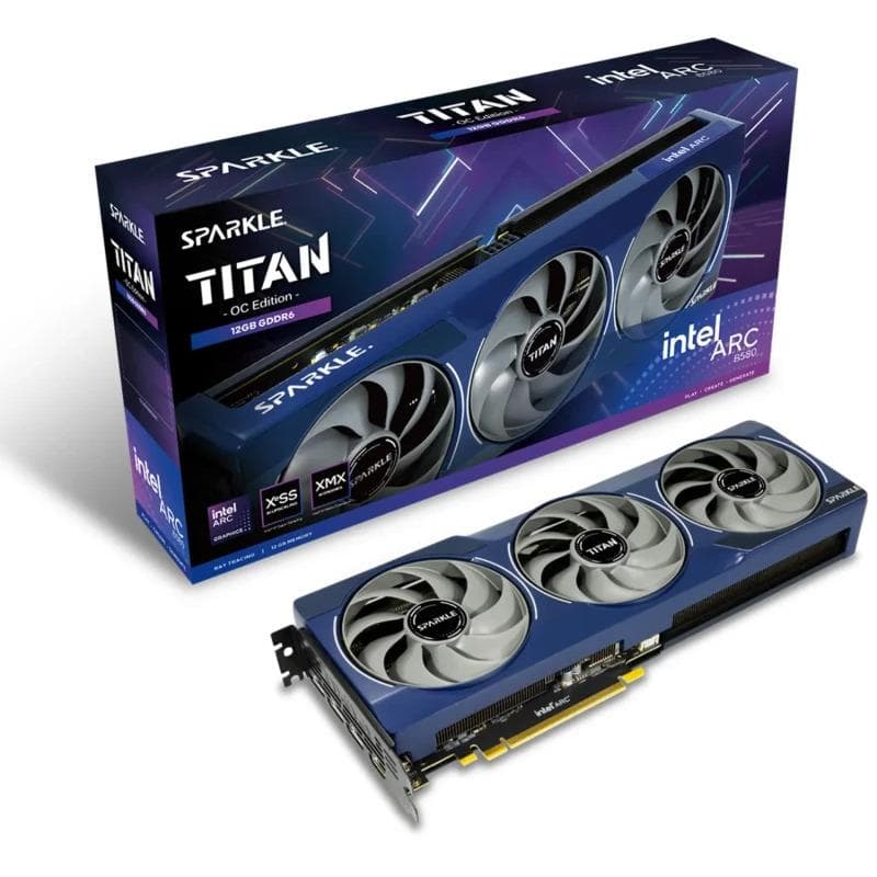 Placa video Sparkle Intel Arc B580, 12GB GDDR6, PCI Express