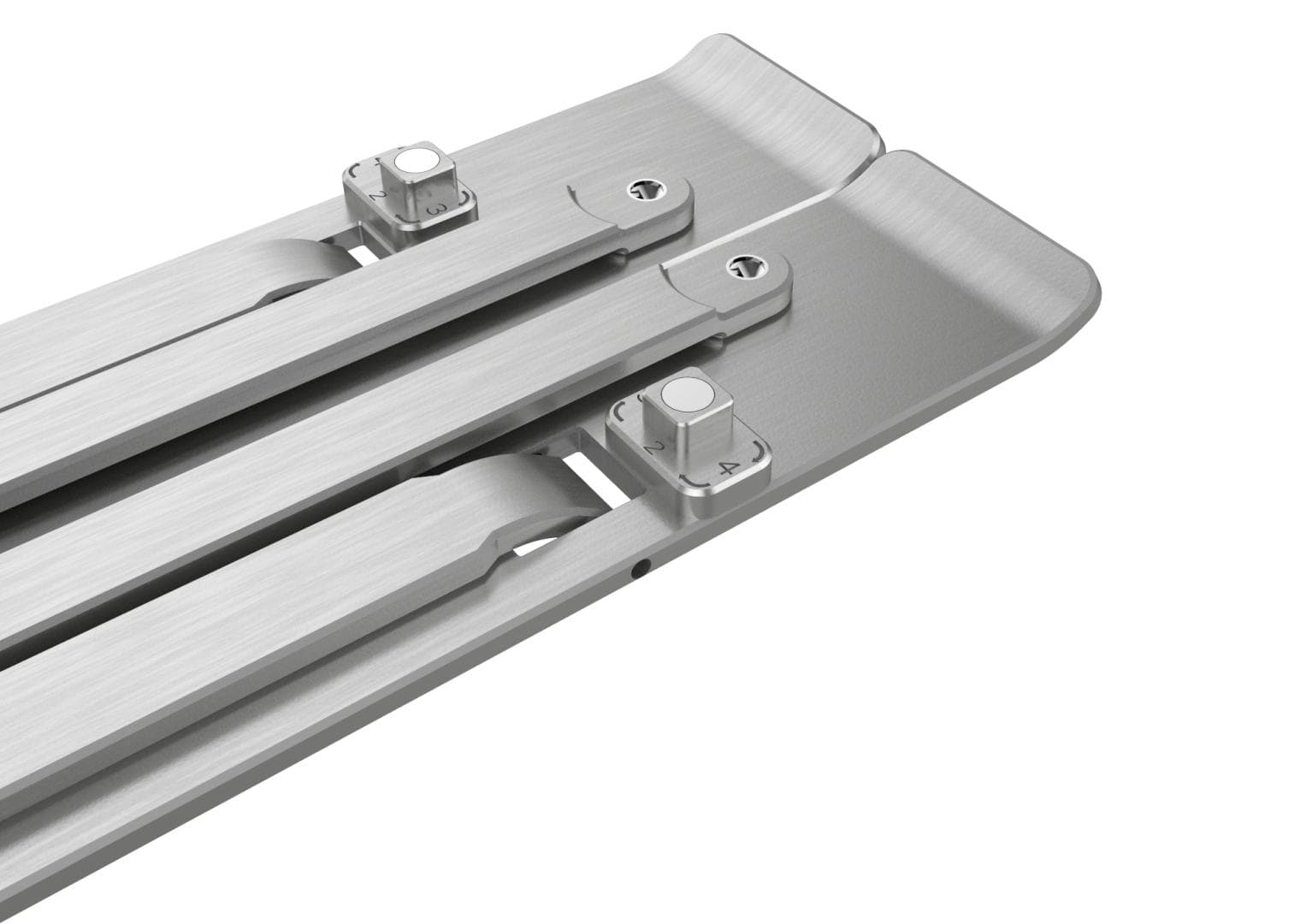 Suport laptop Serioux, SRXNCPU2, material aluminiu, dimensiune deschisă: 190x250x4mm,dimensiune pliată: - 6