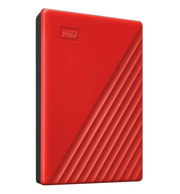 HDD Extern WD My Passport, 2TB, 2.5", Rosu, USB 3.2 - 2