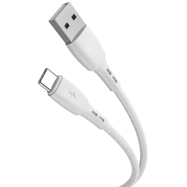 Cablu Lemontti Wind Fast Charge USB-A la Type-C, lungime 1.2m,