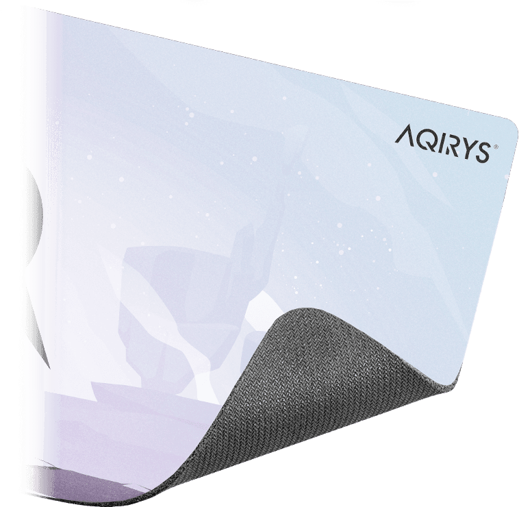 Mousepad AQIRYS Gravity Medium, fabricat din material din microfibra, dimensiuni - 5