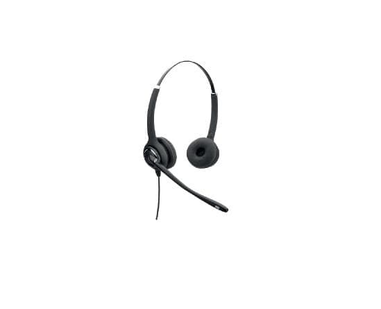 Casti Head-band AXTEL Elite HDvoice duo NC, Wired, noise-canceling, Negru