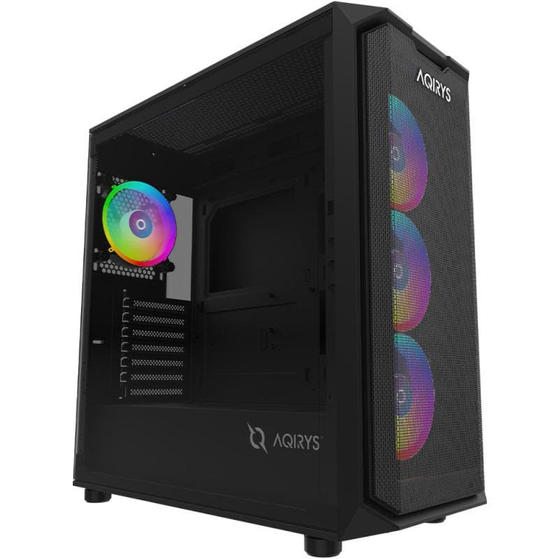 Carcasa AQIRYS Wezen PRO, RGB, Mid Tower, Black - 13