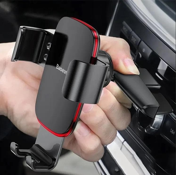 SUPORT AUTO Baseus Metal Age Gravity pt. SmartPhone, fixare in - 4