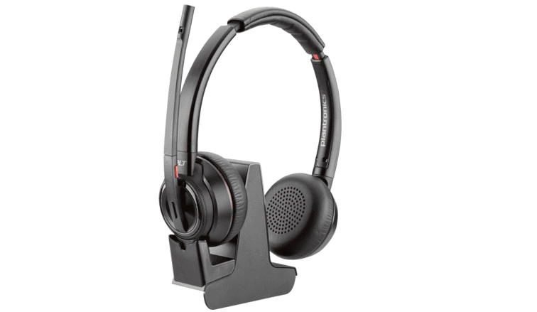 Casti Head-band HP Savi 8220 UC, Wireless, Noise-canceling, Negru