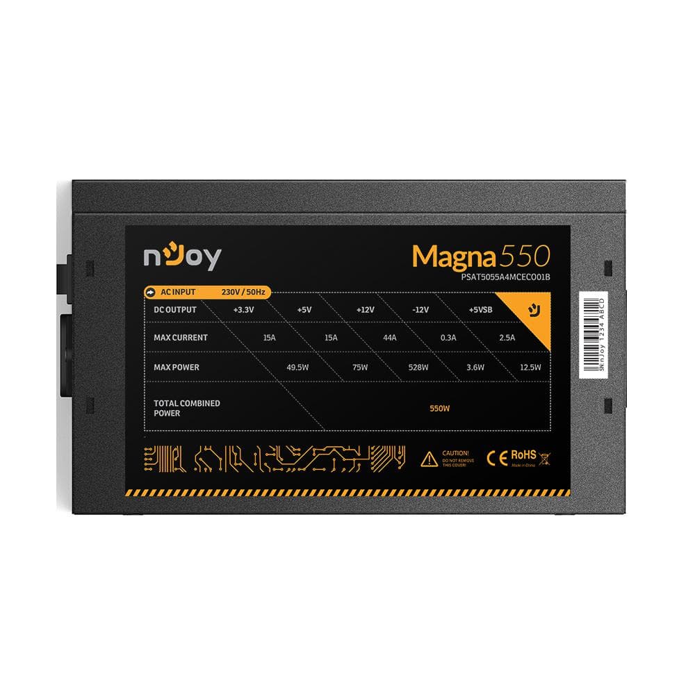 Sursa nJoy MAGNA, 80+ Bronze, 550W - 5