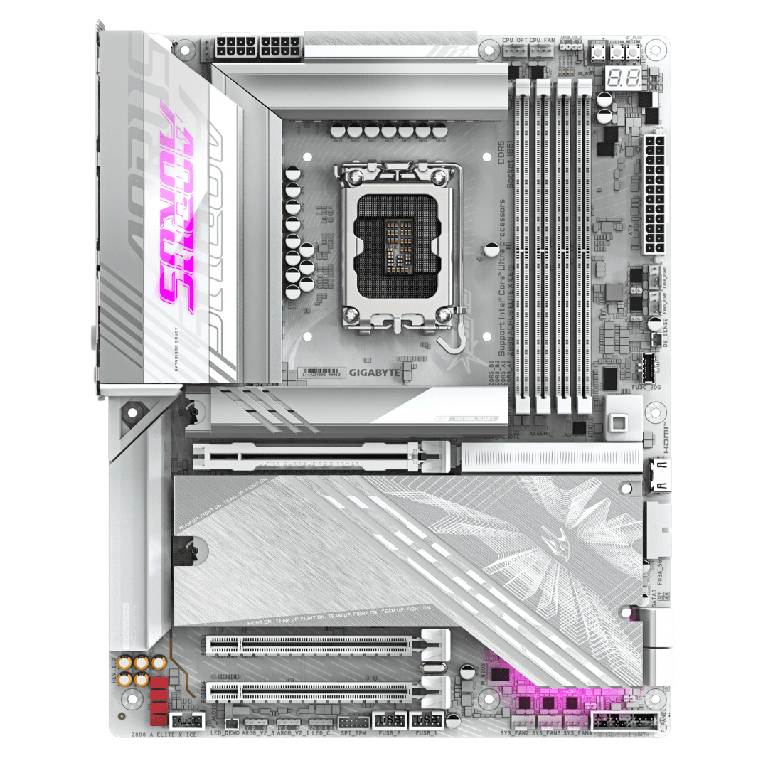 Placa de baza Gigabyte Z890 AORUS ELITE X ICE, Socket - 2