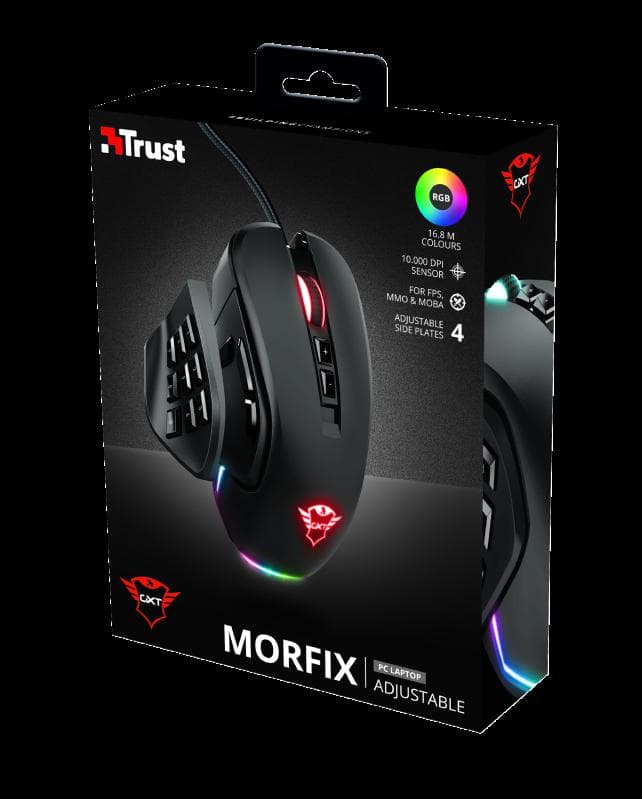 Mouse Trust GXT 970, Gaming Mouse, negru - 16