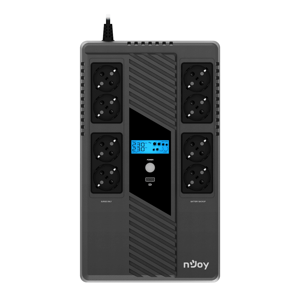 UPS nJoy Token 800 VA / 480 W  Capacity - 2