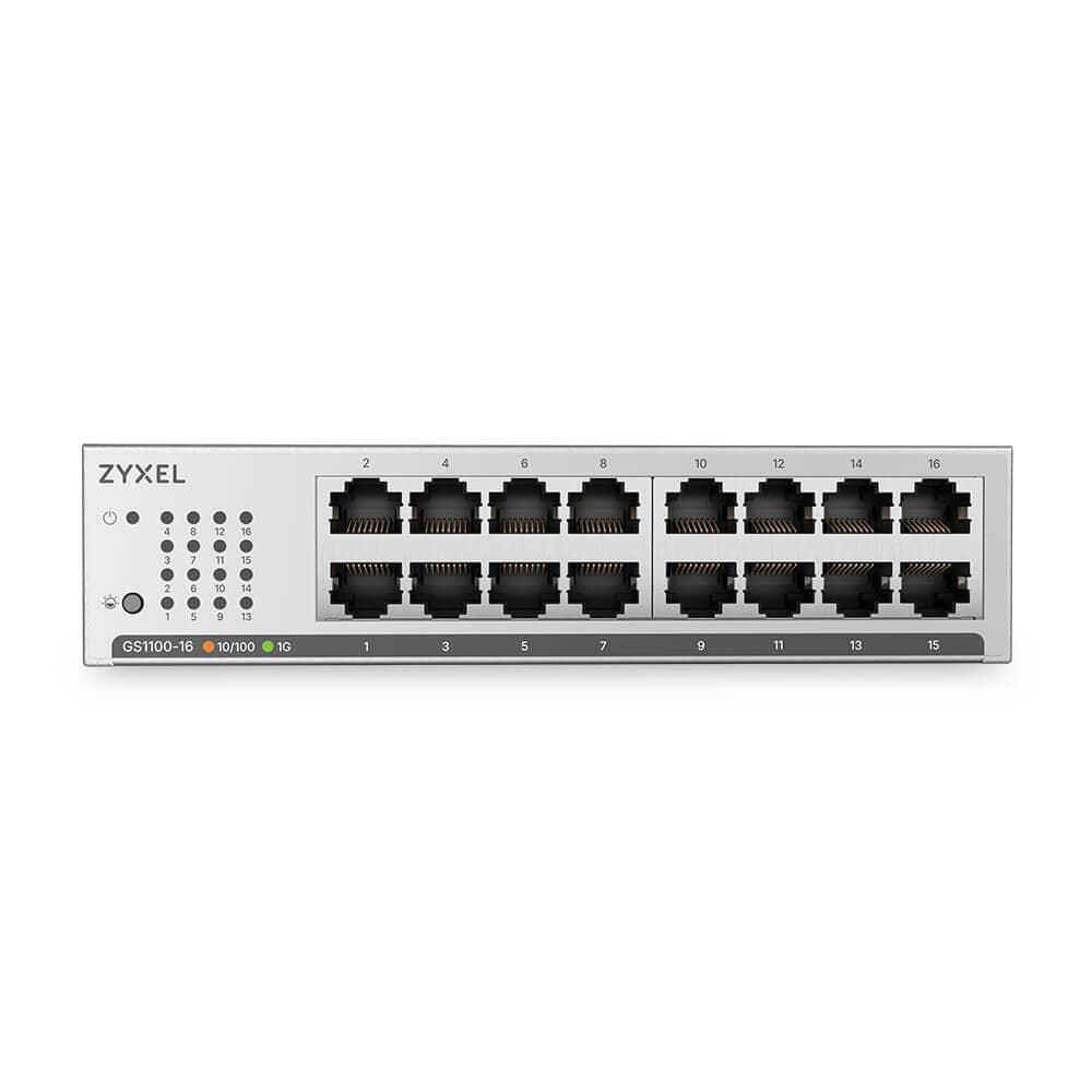 ZYXEL GS1100-16 16-PORT GBE UNMG SWITCH - 3