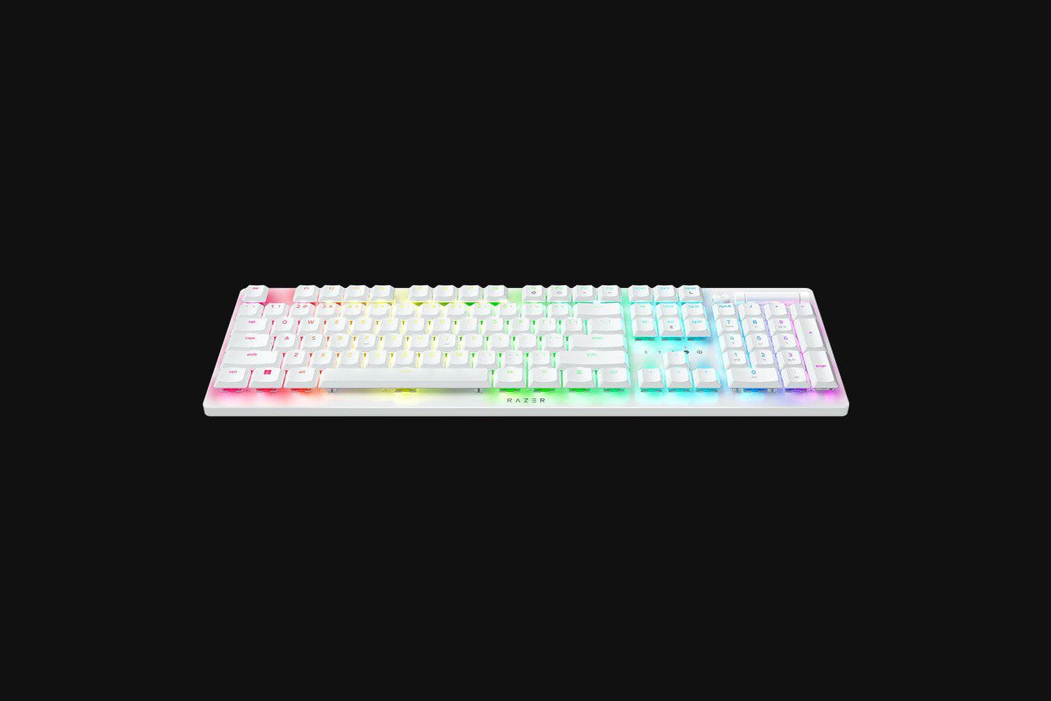 Tastatura RAZER DeathStalker V2 Pro, RGB, USB, Alb - 3
