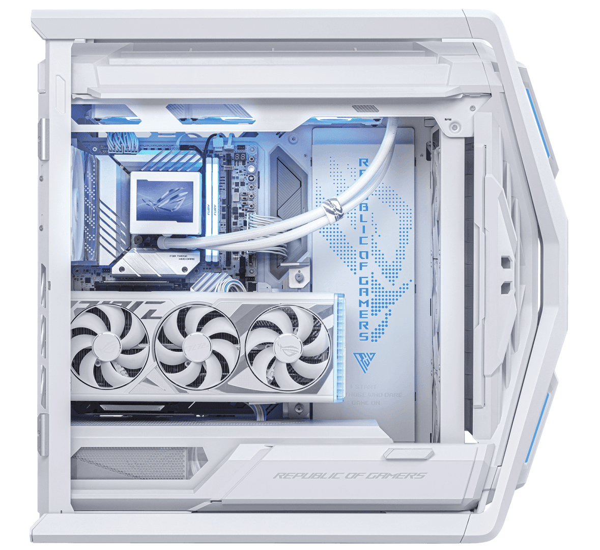 Carcasa ASUS GR701 Hyperion, RGB, Full Tower, White - 2