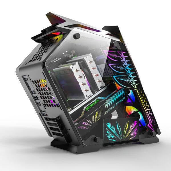 Carcasa PRO GAMING PRO GAMING HERCULE BLACK, Da, Mid Tower, - 2