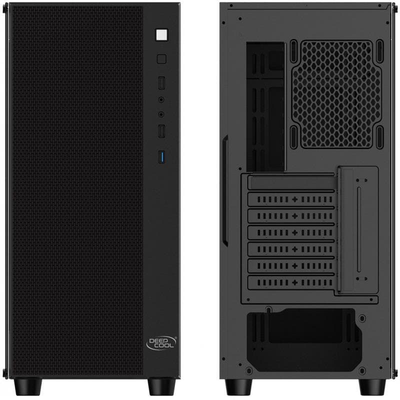Carcasa DEEPCOOL Matrexx 55 Mesh, RGB, Mid Tower, Black - 5