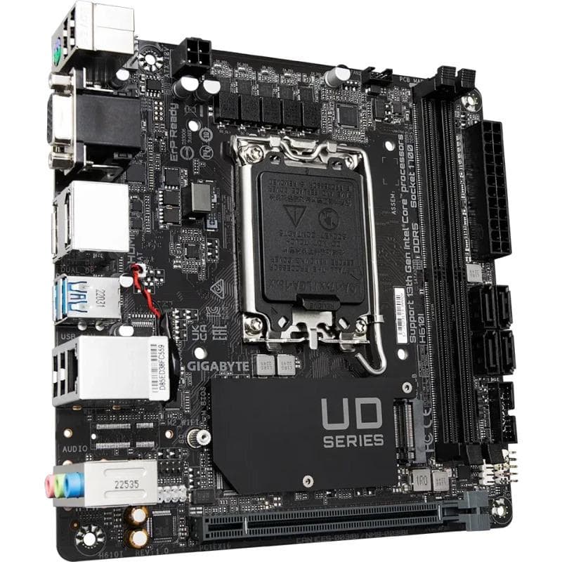 Placa de baza Gigabyte H610I, Socket 1700, DDR5, Mini-ITX - 3
