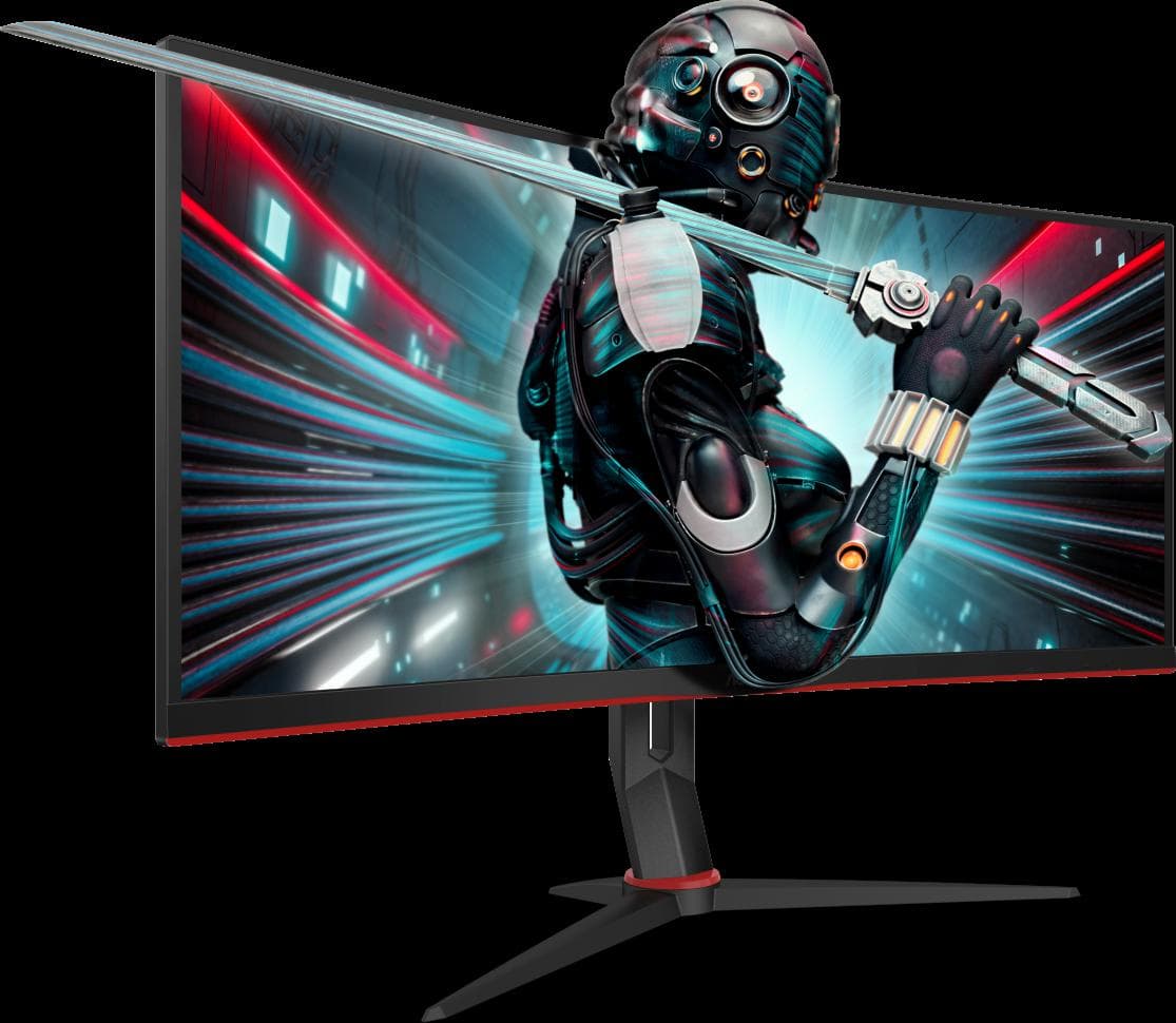 Monitor AOC 34" CU34G2X/BK - 3