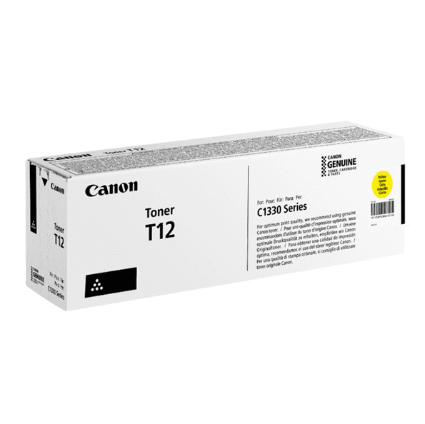 Toner Canon CRG-T12 yellow, 5.3k pagini, pentru Color imageCLASS X