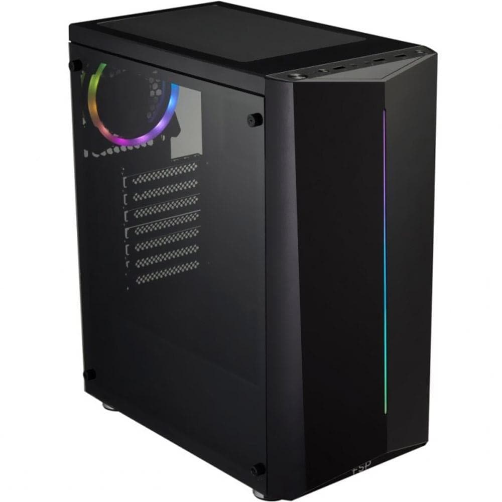 Carcasa FSP CMT151, RGB, Mid Tower, Black